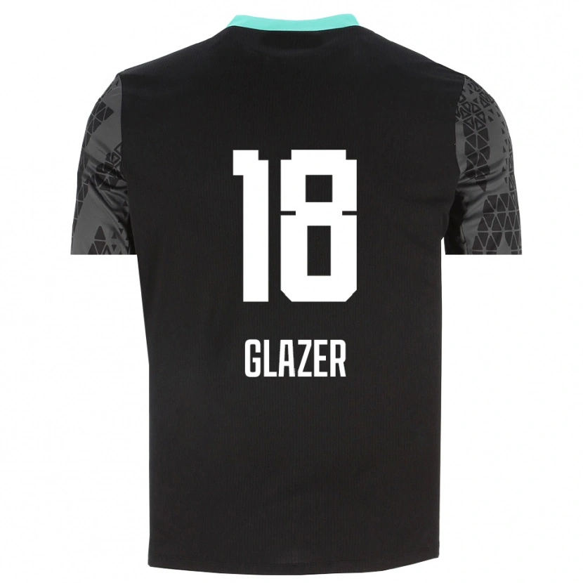 Danxen Damen Omri Glazer #18 Trikot Dunkelgrau Schwarz Torwarttrikot 2025/26 Österreich
