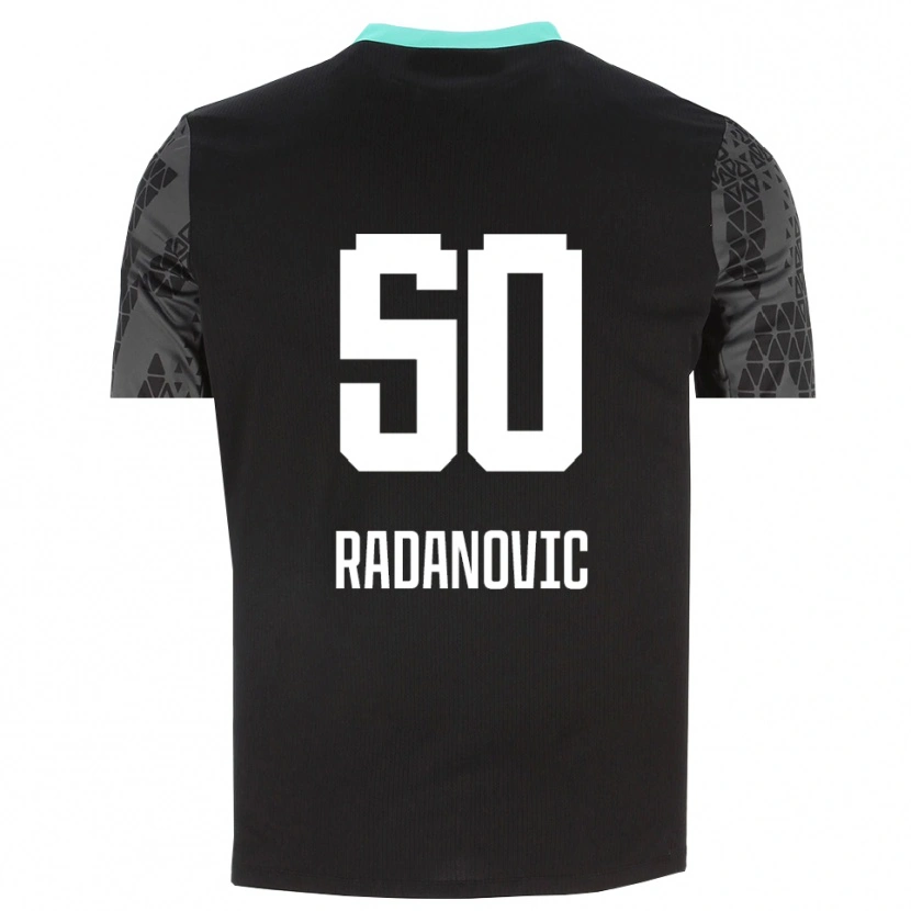 Danxen Damen Savo Radanovic #50 Trikot Dunkelgrau Schwarz Torwarttrikot 2025/26 Österreich