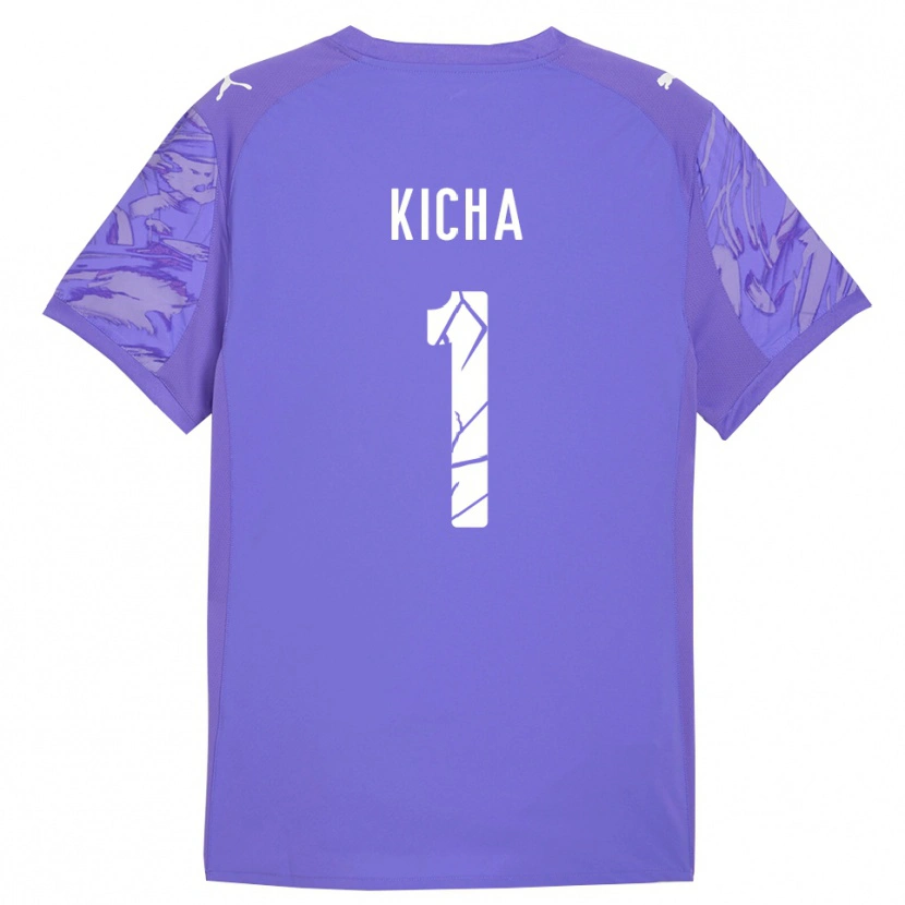 Danxen Damen Tymofiy Kicha #1 Trikot Flieder Lila Torwarttrikot 2025/26 Österreich
