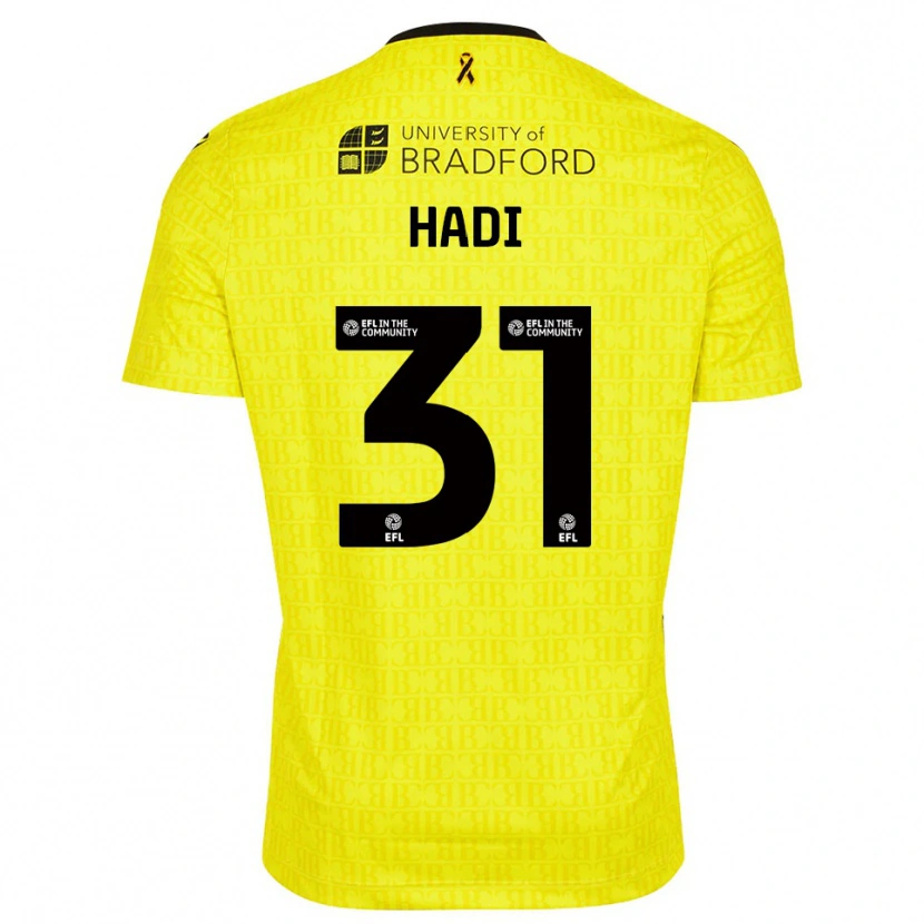 Danxen Damen Zac Hadi #31 Trikot Gelb Schwarz Torwarttrikot 2025/26 Österreich