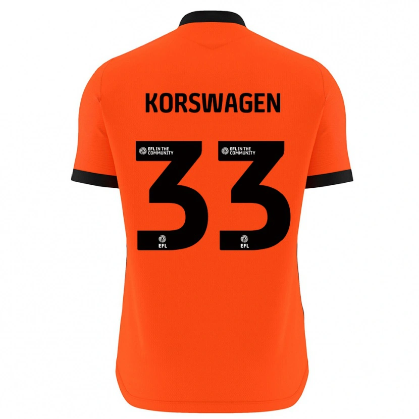 Danxen Damen Mattijis Korswagen #33 Trikot Rot Schwarz Torwarttrikot 2025/26 Österreich