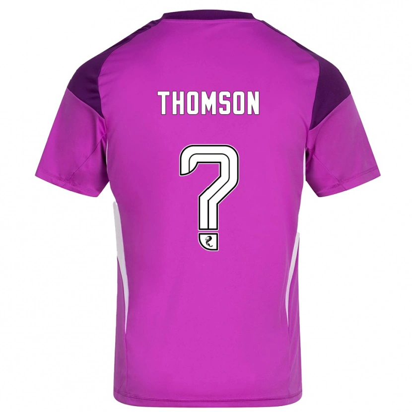 Danxen Damen Ethan Thomson #0 Trikot Violett Magenta Torwarttrikot 2025/26 Österreich