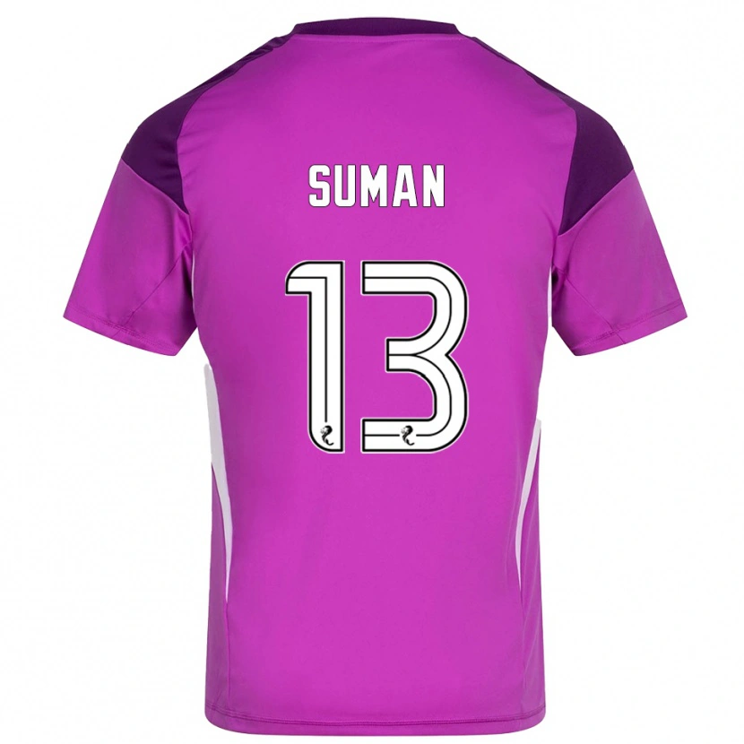Danxen Damen Nick Suman #13 Trikot Violett Magenta Torwarttrikot 2025/26 Österreich