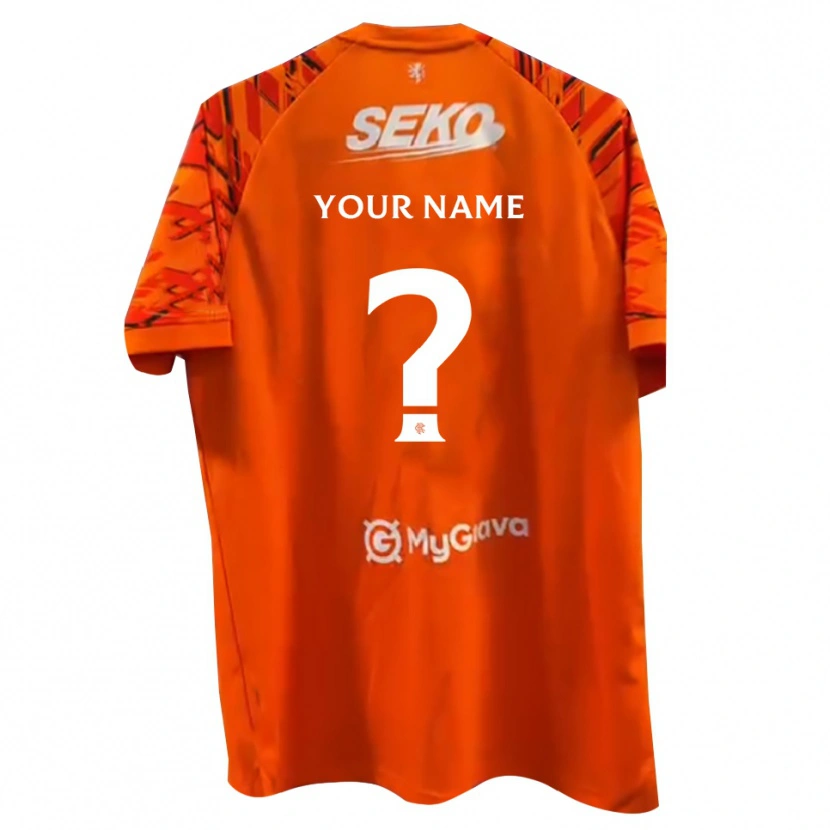 Danxen Damen Rangers FC Trikot Orange Weiß Torwarttrikot 2025/26 Österreich
