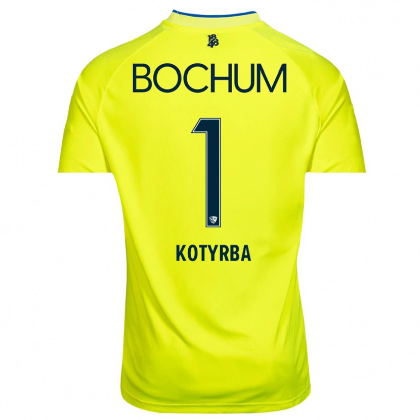 Danxen Damen Finn Kotyrba #1 Trikot Gelb Grün Torwarttrikot 2025/26 Österreich