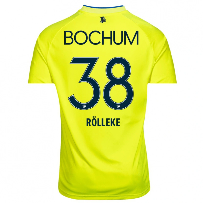 Danxen Damen Hugo Rölleke #38 Trikot Gelb Grün Torwarttrikot 2025/26 Österreich