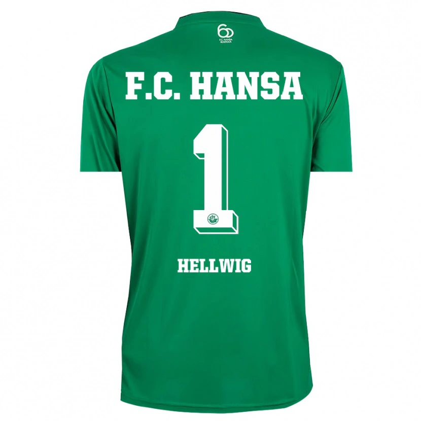 Danxen Damen Merle Hellwig #1 Trikot Dunkelgrün Weiß Torwarttrikot 2025/26 Österreich