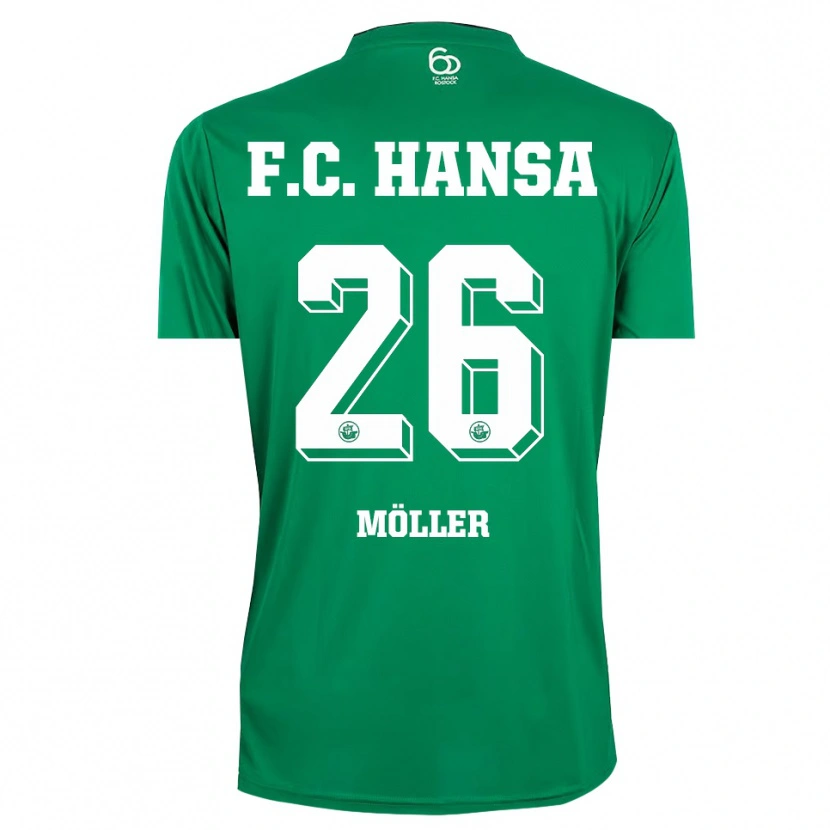 Danxen Damen Andreas Möller #26 Trikot Dunkelgrün Weiß Torwarttrikot 2025/26 Österreich