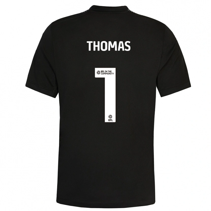 Danxen Damen Lucy Thomas #1 Trikot Schwarz Weiß Torwarttrikot 2025/26 Österreich