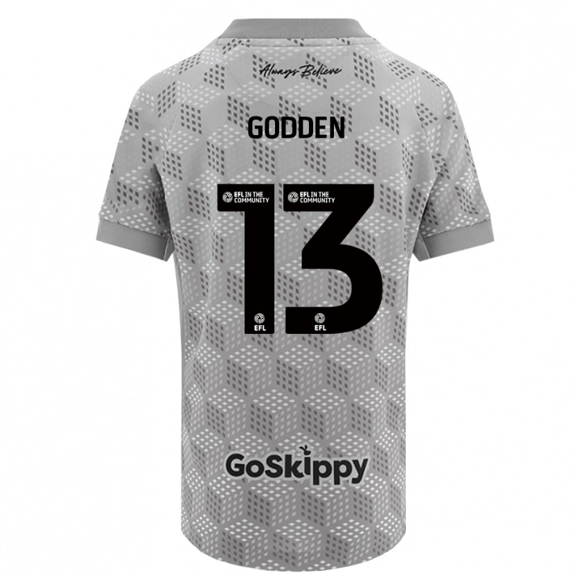 Danxen Damen Freddie Godden #13 Trikot Schwarz Grau Torwarttrikot 2025/26 Österreich