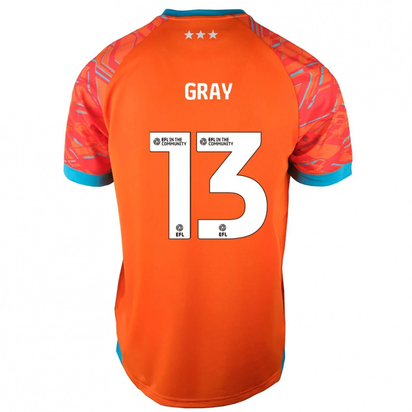 Danxen Damen Henry Gray #13 Trikot Orange Weiß Torwarttrikot 2025/26 Österreich