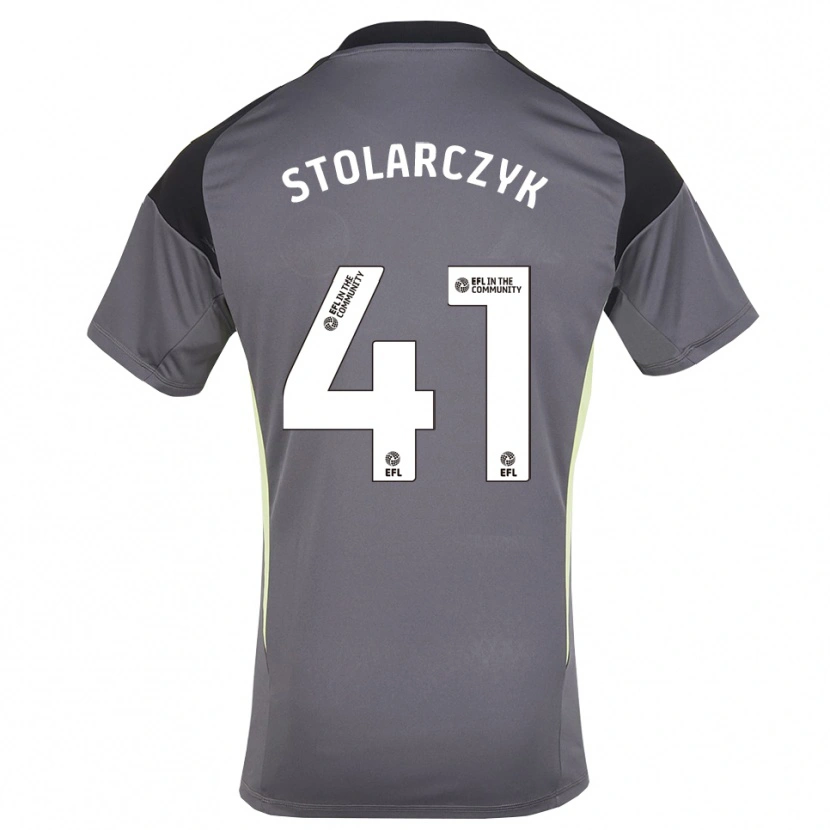 Danxen Damen Jakub Stolarczyk #41 Trikot Grau Weiß Torwarttrikot 2025/26 Österreich
