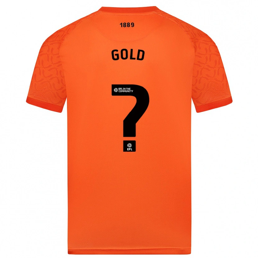 Danxen Damen Ethan Gold #0 Trikot Orange Schwarz Torwarttrikot 2025/26 Österreich