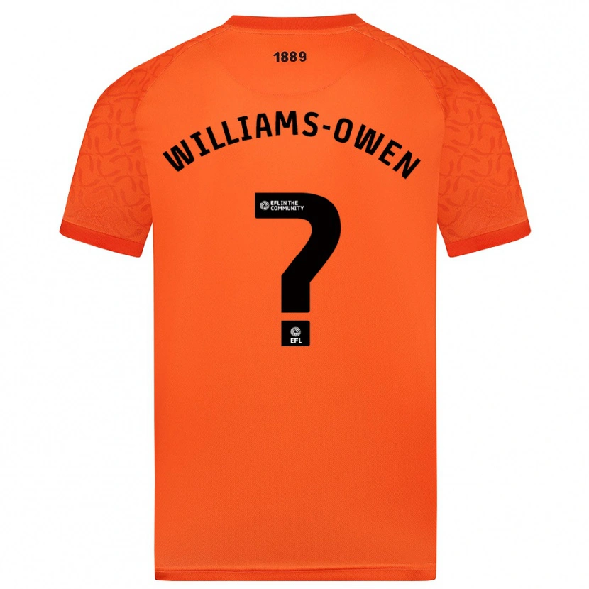 Danxen Damen Brooke Williams-Owen #0 Trikot Orange Schwarz Torwarttrikot 2025/26 Österreich