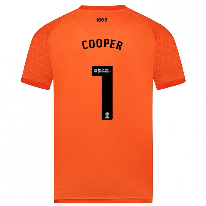 Danxen Damen Michael Cooper #1 Trikot Orange Schwarz Torwarttrikot 2025/26 Österreich