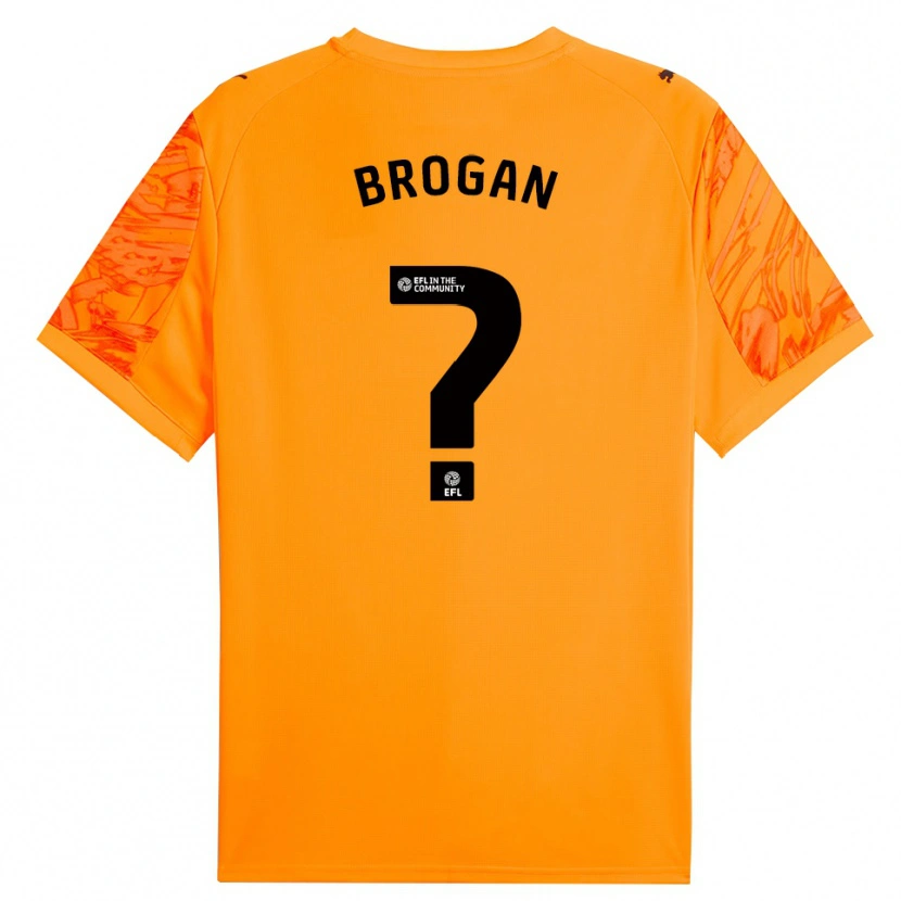 Danxen Damen Adam Brogan #0 Trikot Orange Schwarz Torwarttrikot 2025/26 Österreich