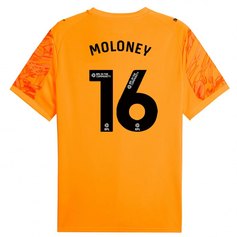 Danxen Damen George Moloney #16 Trikot Orange Schwarz Torwarttrikot 2025/26 Österreich