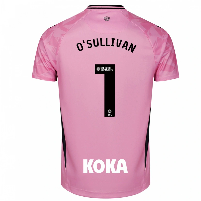 Danxen Damen Maria O'sullivan #1 Trikot Hellpink Schwarz Torwarttrikot 2025/26 Österreich