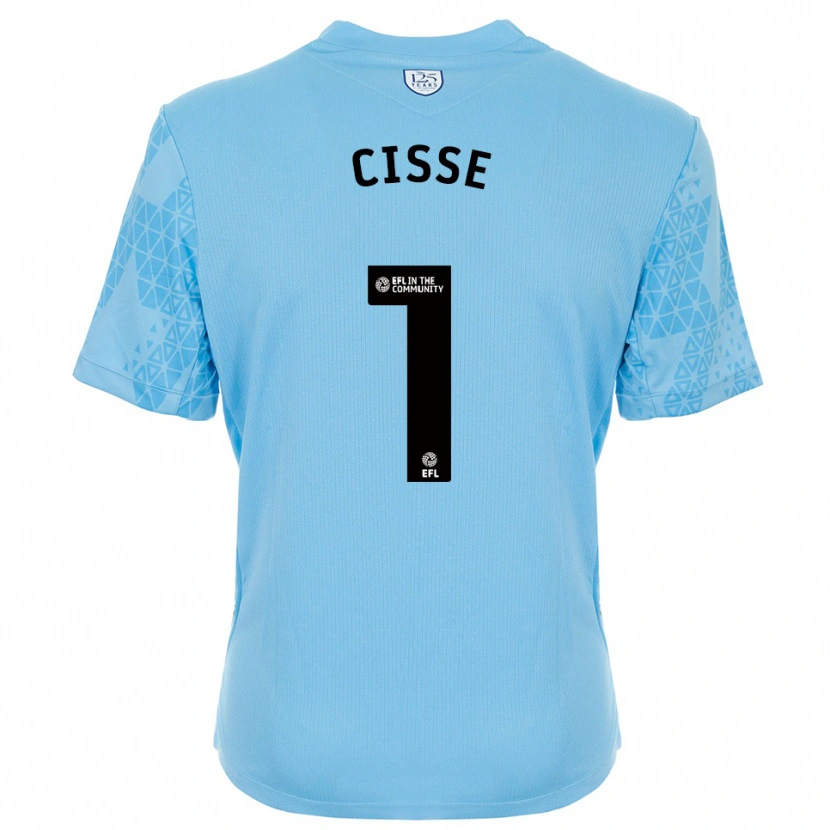 Danxen Damen Ben Cisse #1 Trikot Himmelblau Schwarz Torwarttrikot 2025/26 Österreich