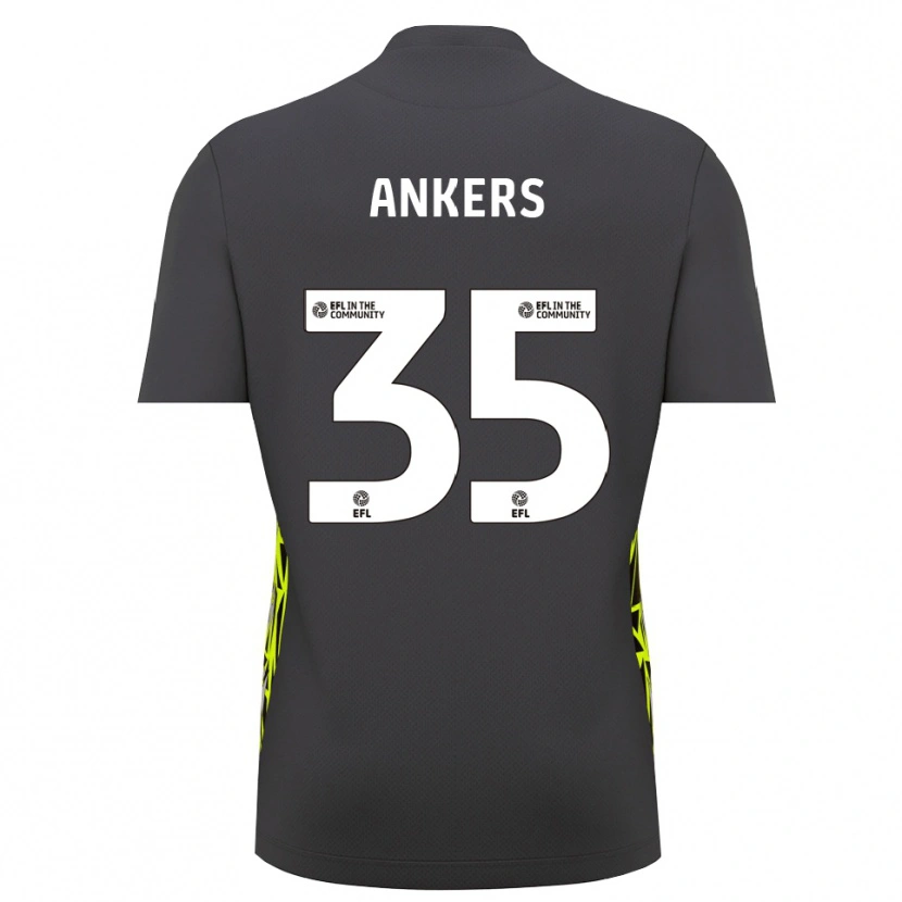 Danxen Damen Chloe Ankers #35 Trikot Grau Waldgrün Torwarttrikot 2025/26 Österreich