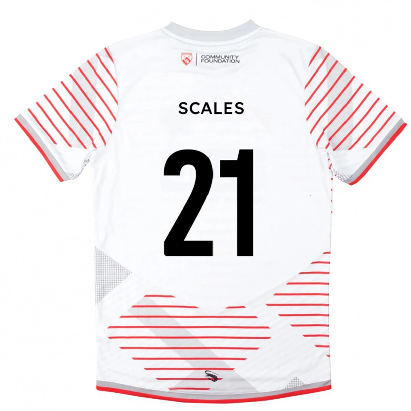 Danxen Damen Alfie Scales #21 Trikot Weiß Rot Torwarttrikot 2025/26 Österreich