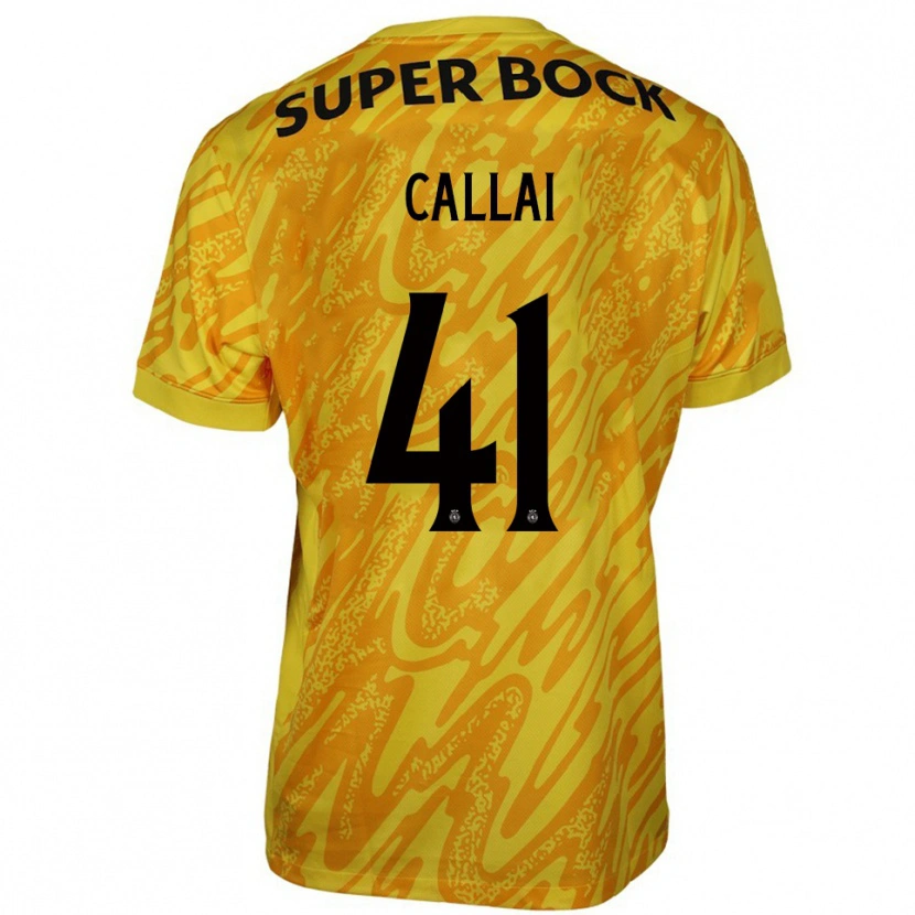 Danxen Damen Diego Callai #41 Trikot Gelb Orange Torwarttrikot 2025/26 Österreich
