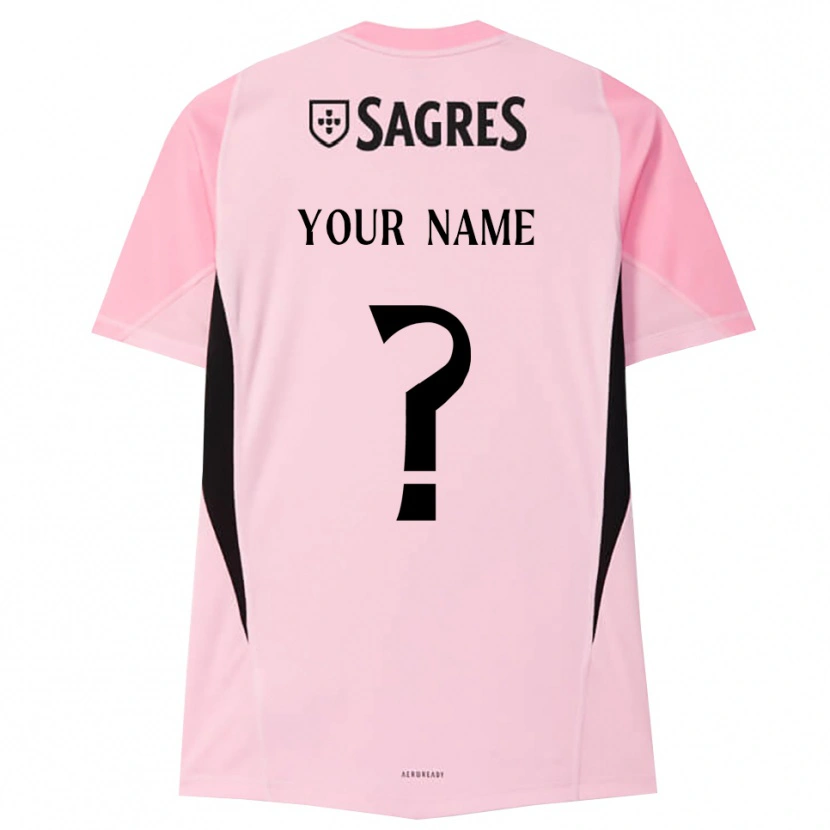 Danxen Damen SL Benfica Trikot Rosa Schwarz Torwarttrikot 2025/26 Österreich