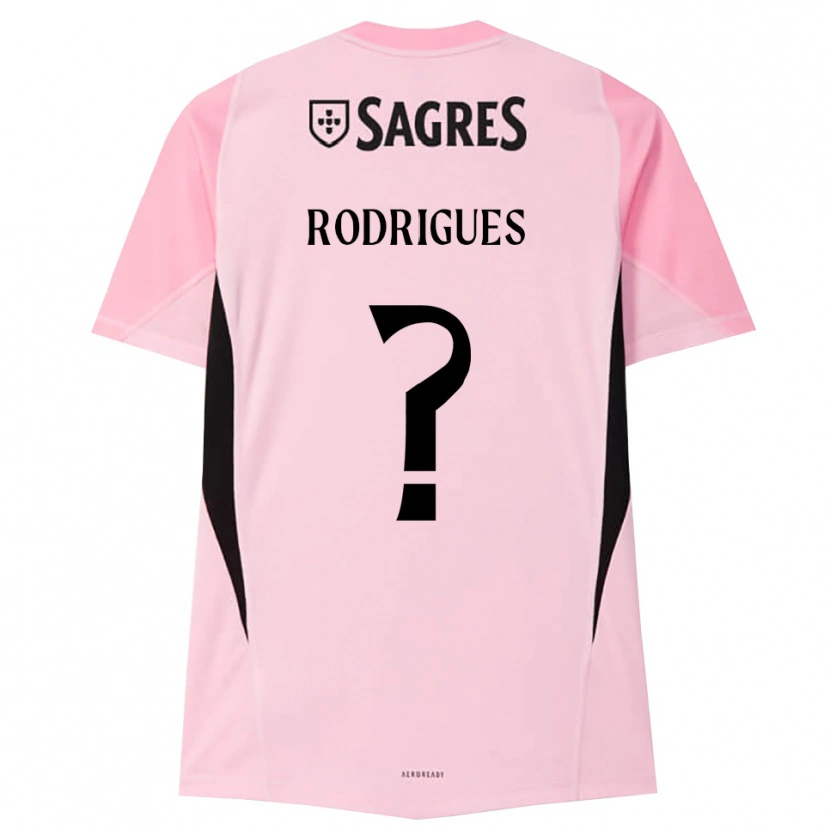 Danxen Damen Miguel Rodrigues #0 Trikot Rosa Schwarz Torwarttrikot 2025/26 Österreich