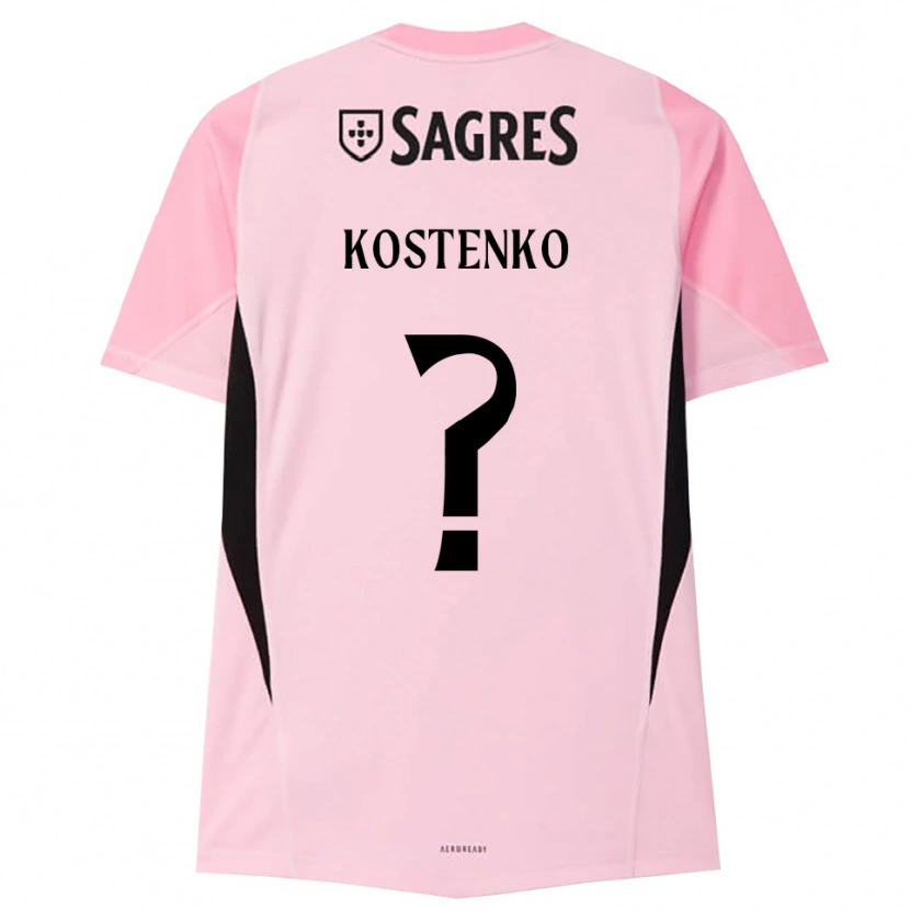 Danxen Damen Igor Kostenko #0 Trikot Rosa Schwarz Torwarttrikot 2025/26 Österreich