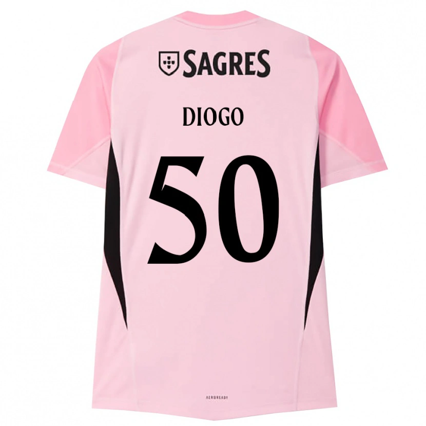Danxen Damen Diogo Ferreira #50 Trikot Rosa Schwarz Torwarttrikot 2025/26 Österreich