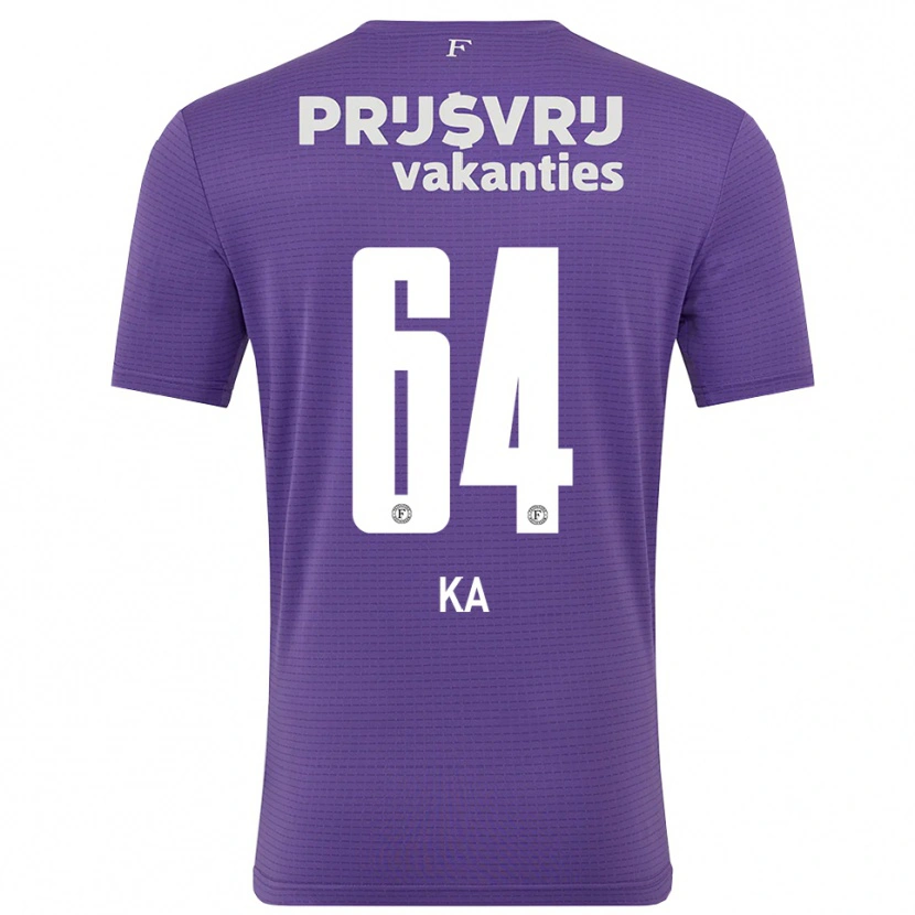 Danxen Damen Ismail Ka #64 Trikot Violett Weiß Torwarttrikot 2025/26 Österreich