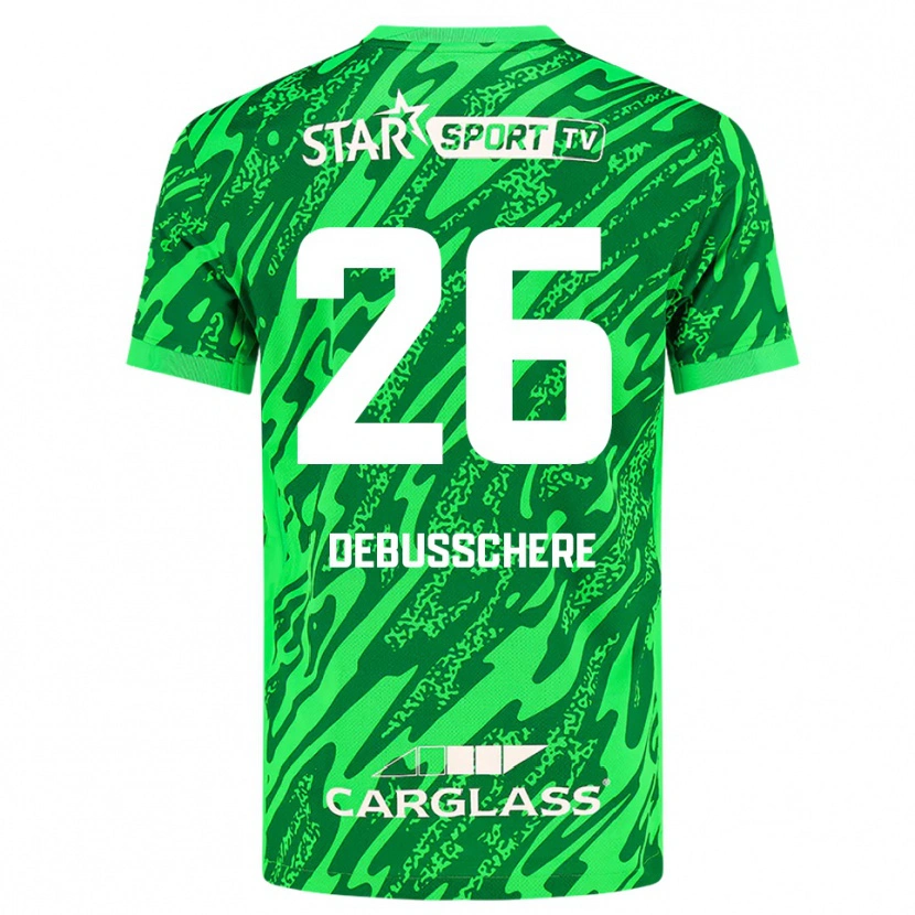 Danxen Damen Vic Debusschere #26 Trikot Tiefgrün Weiß Torwarttrikot 2025/26 Österreich