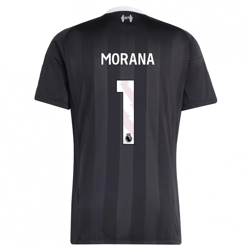 Danxen Damen Nathan Morana #1 Trikot Schwarz Weiß Torwarttrikot 2025/26 Österreich
