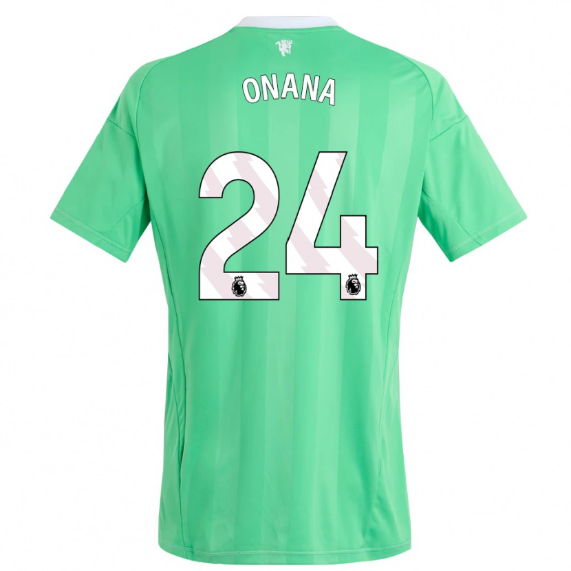 Danxen Damen André Onana #24 Trikot Smaragdgrün Torwarttrikot 2025/26 Österreich