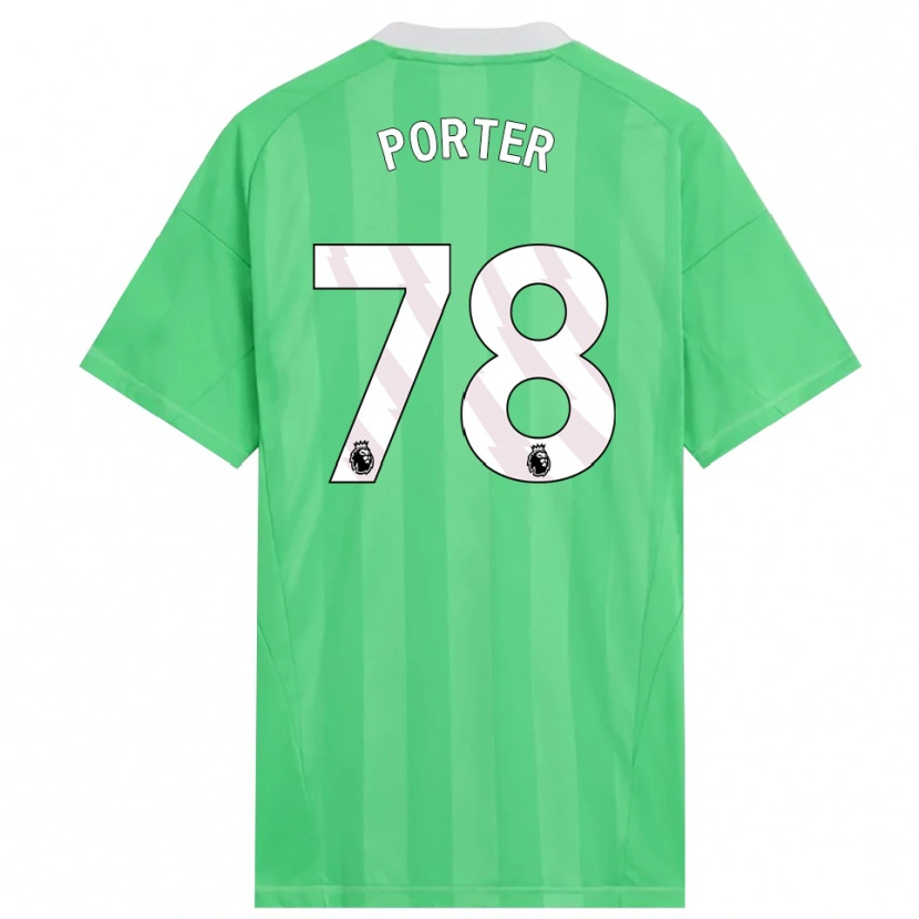 Danxen Damen Jack Porter #78 Trikot Hellgrün Weiß Torwarttrikot 2025/26 Österreich