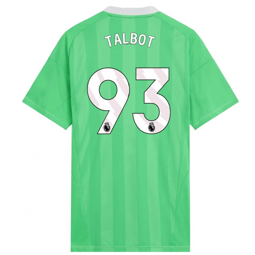 Danxen Damen Jack Talbot #93 Trikot Hellgrün Weiß Torwarttrikot 2025/26 Österreich