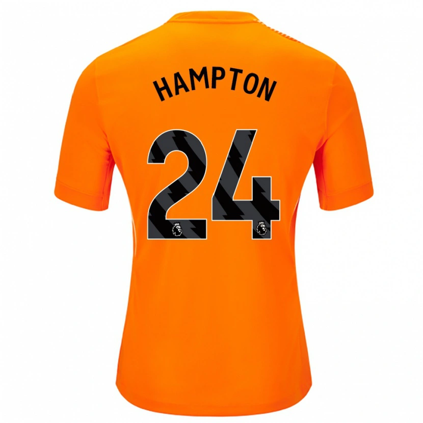 Danxen Damen Hannah Hampton #24 Trikot Orange Schwarz Torwarttrikot 2025/26 Österreich