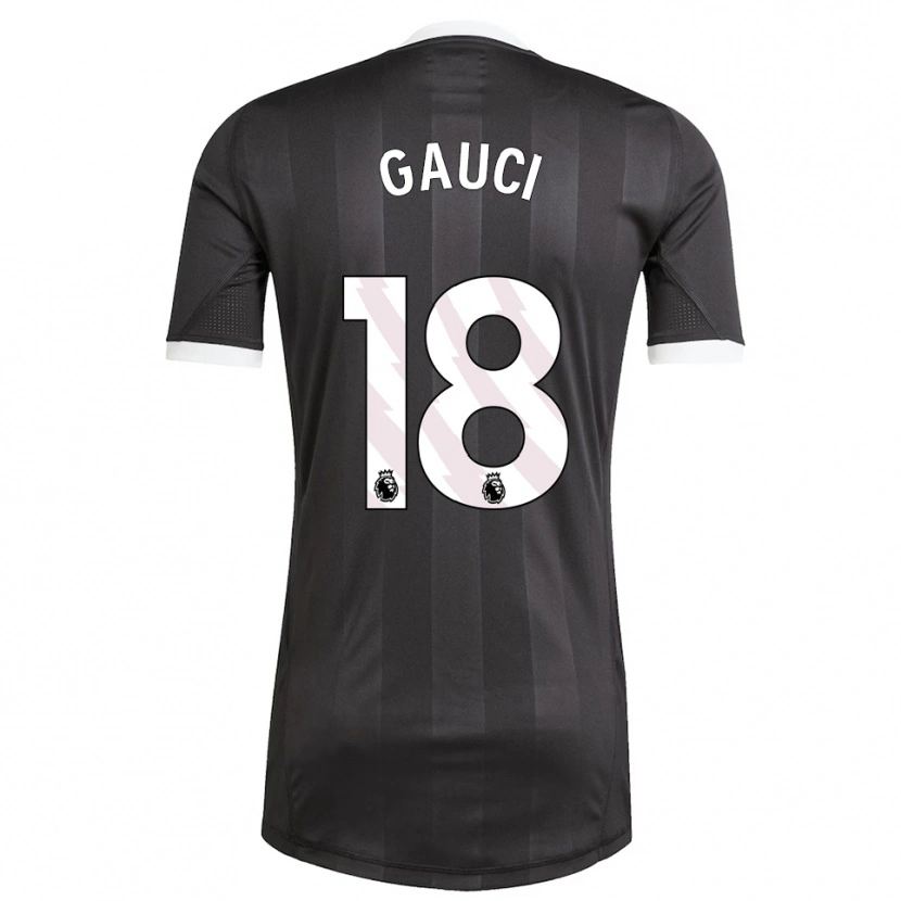Danxen Damen Joe Gauci #18 Trikot Schwarz Weiß Torwarttrikot 2025/26 Österreich