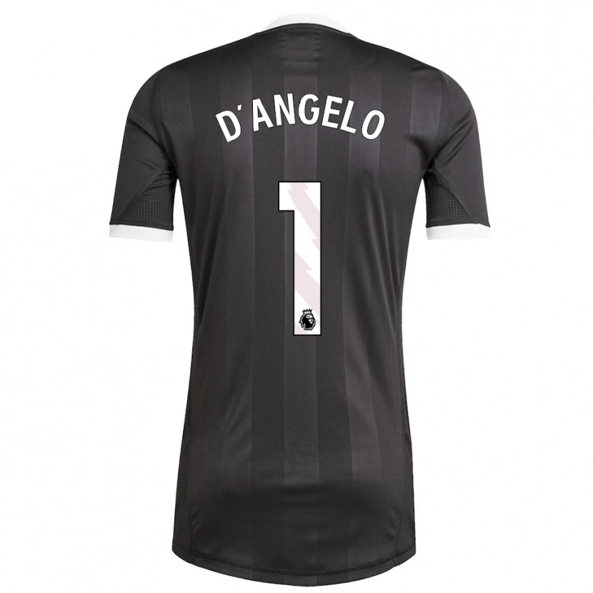 Danxen Damen Sabrina D'angelo #1 Trikot Schwarz Weiß Torwarttrikot 2025/26 Österreich