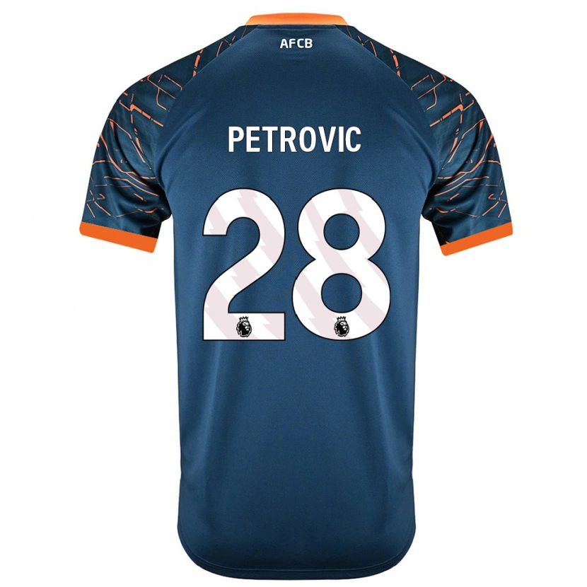 Danxen Damen Djordje Petrovic #28 Trikot Dunkles Schieferblau Torwarttrikot 2025/26 Österreich