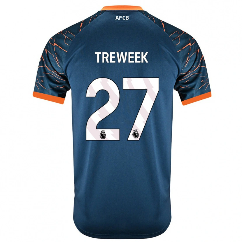 Danxen Damen Amber Treweek #27 Trikot Dunkles Schieferblau Torwarttrikot 2025/26 Österreich
