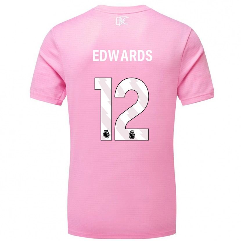 Danxen Damen Connor Edwards #12 Trikot Rosa Weiß Torwarttrikot 2025/26 Österreich