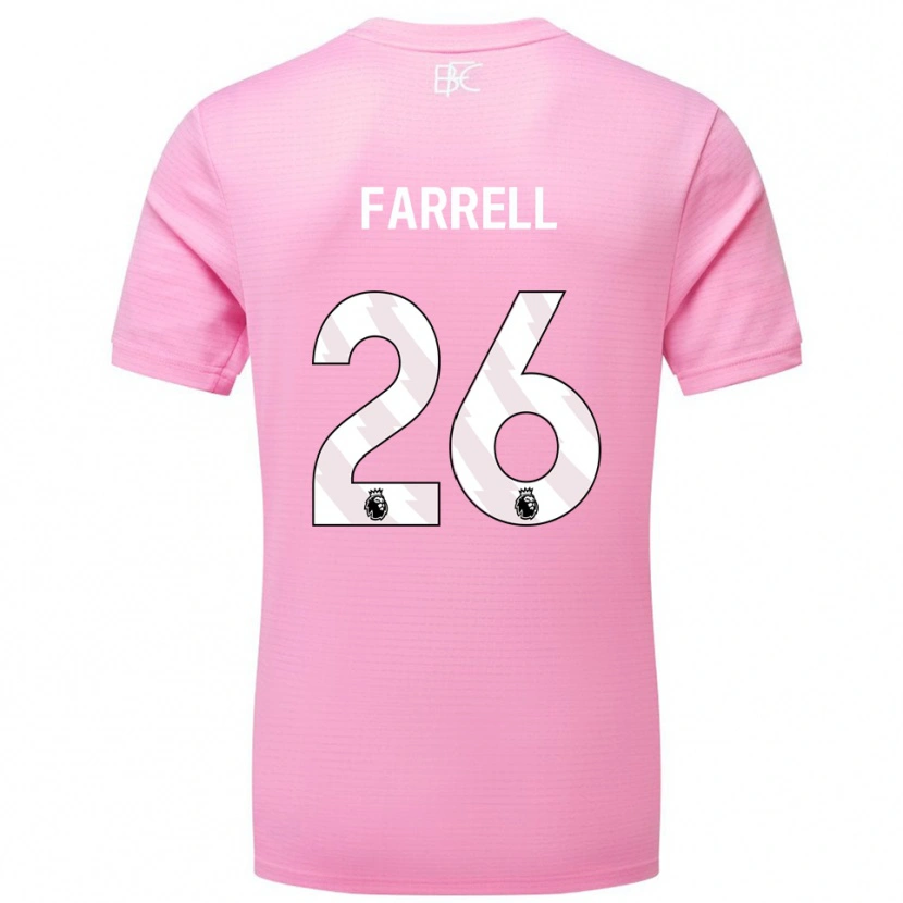 Danxen Damen Lucy Farrell #26 Trikot Rosa Weiß Torwarttrikot 2025/26 Österreich