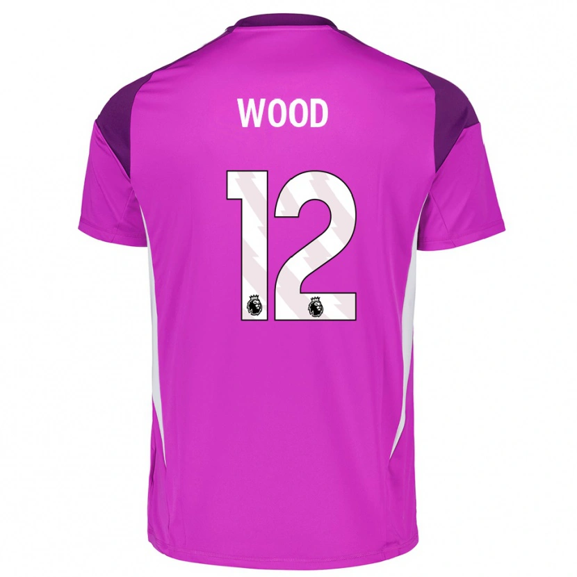 Danxen Damen Oliver Wood #12 Trikot Violett Weiß Torwarttrikot 2025/26 Österreich