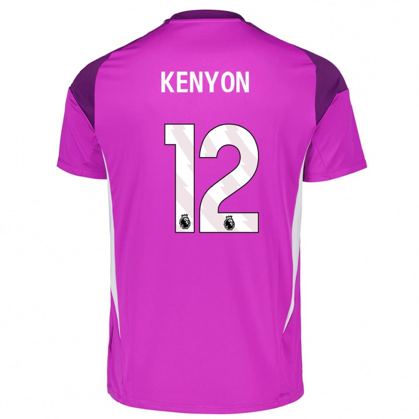 Danxen Damen George Kenyon #12 Trikot Violett Weiß Torwarttrikot 2025/26 Österreich