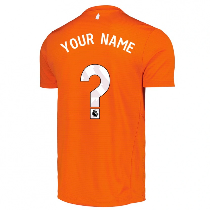 Danxen Damen Everton FC Trikot Orange Schwarz Torwarttrikot 2025/26 Österreich