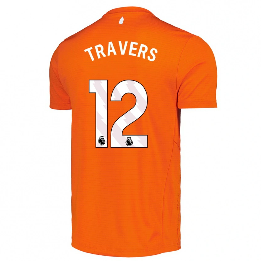 Danxen Damen Mark Travers #12 Trikot Orange Schwarz Torwarttrikot 2025/26 Österreich
