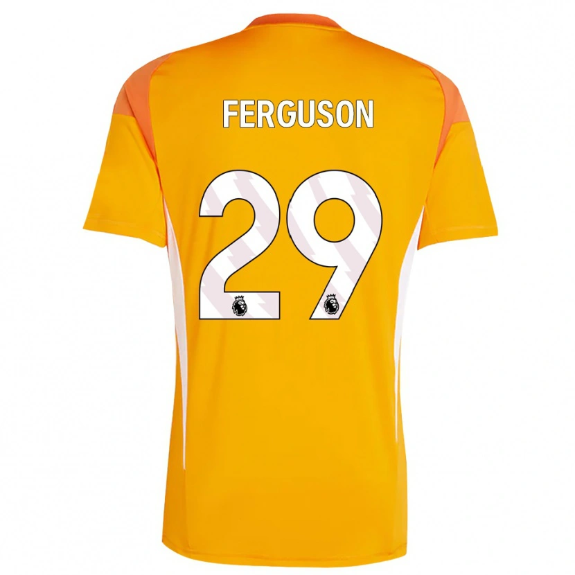 Danxen Damen Georgie Ferguson #29 Trikot Orange Weiß Torwarttrikot 2025/26 Österreich
