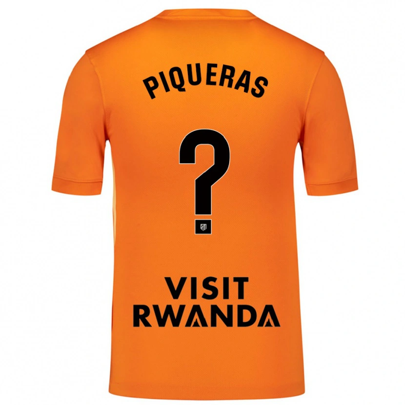 Danxen Damen Diego Piqueras #0 Trikot Orange Schwarz Torwarttrikot 2025/26 Österreich