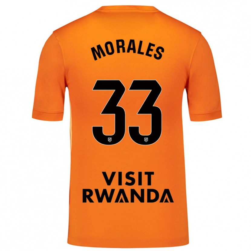 Danxen Damen Luismi Morales #33 Trikot Orange Schwarz Torwarttrikot 2025/26 Österreich